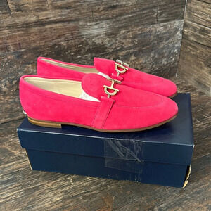 Cole Haan Pink Suede Loafers